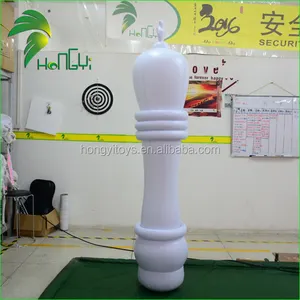 PVC 게임 거대한 풍선 체스 조각, 장식 풍선 체스 디자인 야외 재미