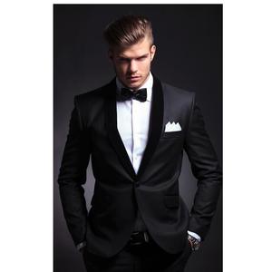 Morili Abiti Slim Fit Eleganti per Testimoni e Sposo Smoking per Feste Cerimonie e Affari (Giacca+Pantaloni) Completi da Matrimonio per Uomo MMA447 - Product Image 1