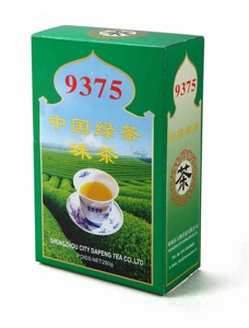 โรงงานชาเขียวกันพาวเดอร์ออร์แกนิก เดอ ชีน จำหน่ายชาใบหลวมแบบขายส่ง 9375 ชาแห้งลดน้ำหนัก ไม่มีสารเติมแต่ง อายุการเก็บรักษา 5 ปี - Product Image 4