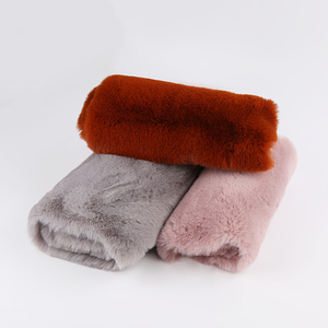 <span class=keywords><strong>Fourrure</strong></span> de lapin 100% polyester, tissu très doux 20-25mm de haute qualité - Product Image 5