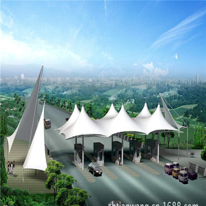 Kết cấu thép nhà kho vải màng cấu trúc xây dựng prefab giàn mái tán không gian Khung nhà kho - Product Image 2