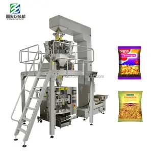 Chanachur оборудование для упаковки закусок и пищевых продуктов, автоматическая упаковочная машина в Бангладеш, пластиковая Розничная упаковка со стоячим мешком