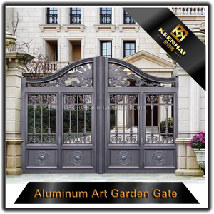 Qualité-assuré En <span class=keywords><strong>Fonte</strong></span> <span class=keywords><strong>D</strong></span>'<span class=keywords><strong>aluminium</strong></span> De Jardin En Fer <span class=keywords><strong>Forgé</strong></span> Porte <span class=keywords><strong>D</strong></span>'entrée - Product Image 6
