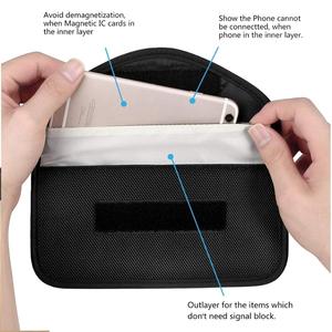<span class=keywords><strong>Faraday</strong></span>-funda protectora para llave de coche, bolsa de bloqueo de señal RFID para teléfono - Product Image 3