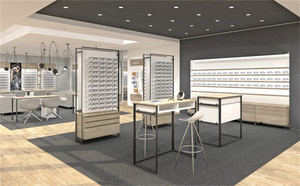 Free Standing Glass <strong>Display</strong> <strong>Cabinet</strong> LED Acrylic <strong>Wall</strong> <strong>Mount</strong> <strong>Display</strong> <strong>Cabinets</strong> for Sunglasses - Product Image 2