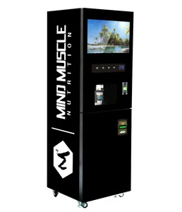 Volautomatische Lcd Reclame Eiwit Drinken Munt Automaat Voor Gym Athletic Center Apparatuur