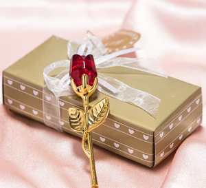 Eleganti Rose <span class=keywords><strong>di</strong></span> Cristallo Bomboniere e Regali per Invitati <span class=keywords><strong>di</strong></span> Nozze - Product Image 4