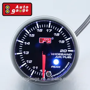 50 60 Mm High Performance Aluminium Velgen Digitale Gauge Auto O2 Sensor Wideband Meter