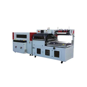 Photo Frame Automatic L Sealing And Cutting Machine With Shrink Tunnel