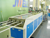 Machine de production de ligne d'extrusion de tuyaux de protection électriques en PVC double et quadruple sortie JWELL pour extrusion de plastique