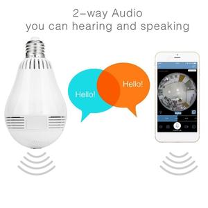 1080 P Toàn Cảnh 360 <span class=keywords><strong>VR</strong></span> Led Light <span class=keywords><strong>Wifi</strong></span> An Ninh CCTV Máy Ảnh <span class=keywords><strong>Bulb</strong></span> - Product Image 5