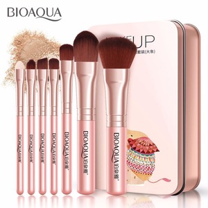 BIOAQUA Park-Juego de brochas de maquillaje, Set de pinceles de maquillaje fino, base de labios, no comer en polvo, herramientas de belleza, fabricante - Product Image 1