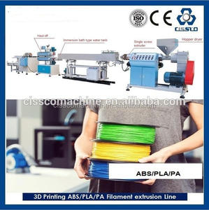 3D FILAMNET ligne d'extrusion, 3 mm ABS PLA EXTRUSION machines, Impression 3D filament machines de production - Product Image 5