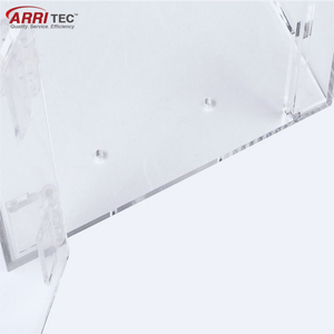 Caja <span class=keywords><strong>de</strong></span> acrílico transparente bloqueable con forma <span class=keywords><strong>de</strong></span> Casa <span class=keywords><strong>de</strong></span> perro personalizada, caja <span class=keywords><strong>de</strong></span> dinero en efectivo para <span class=keywords><strong>caridad</strong></span> - Product Image 4