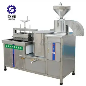 Verimlilik otomatik tofu yapma makinesi/tofu presleme makinesi