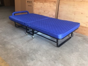 Opklapbed Groothandel Populaire Draagbare Metalen Doos Opvouwbare <span class=keywords><strong>Bed</strong></span> Moderne Opvouwbare Meubels Opvouwbare Bedden Voor Volwassenen Metalen <span class=keywords><strong>Frame</strong></span> - Product Image 6
