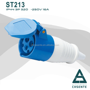 Made in China 3 <span class=keywords><strong>pino</strong></span> IP44 industrielle <span class=keywords><strong>rouge</strong></span> 16a 380 v connecteur étanche - Product Image 1