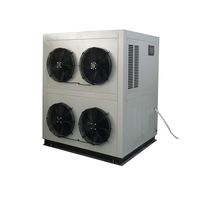 Déshumidificateur industriel central à conduits TOJJE 380V/50HZ 720L/D 30kg/h à pompe à chaleur air-eau pour le séchage et le stockage des aliments