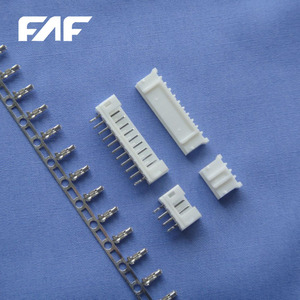 FAF B200001(PH) нейлон 66 фосфористая бронза/латунь 2,00 мм шаг провода к плате разъем 2-16 полюсов корпус - Product Image 1