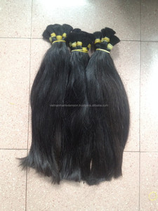 Meilleures ventes Extensions de cheveux vierges Remy Body Wave en vrac 100% cheveux humains 100g 8-32 pouces Cheveux du Vietnam - Product Image 4