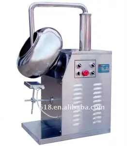 BTJ Candy chocolate sugar Powder nut peanut ball coating Coat Oven pan machine