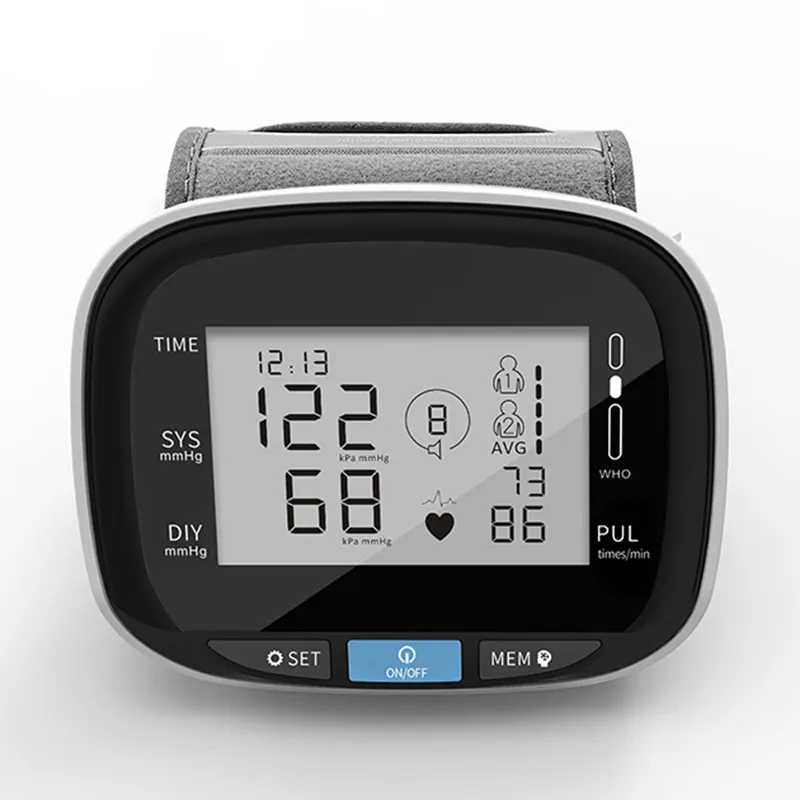 Smart wrist blood pressure heart rate bp monitor homeful hospital automatic best digital blood pressure monitor manufacturer