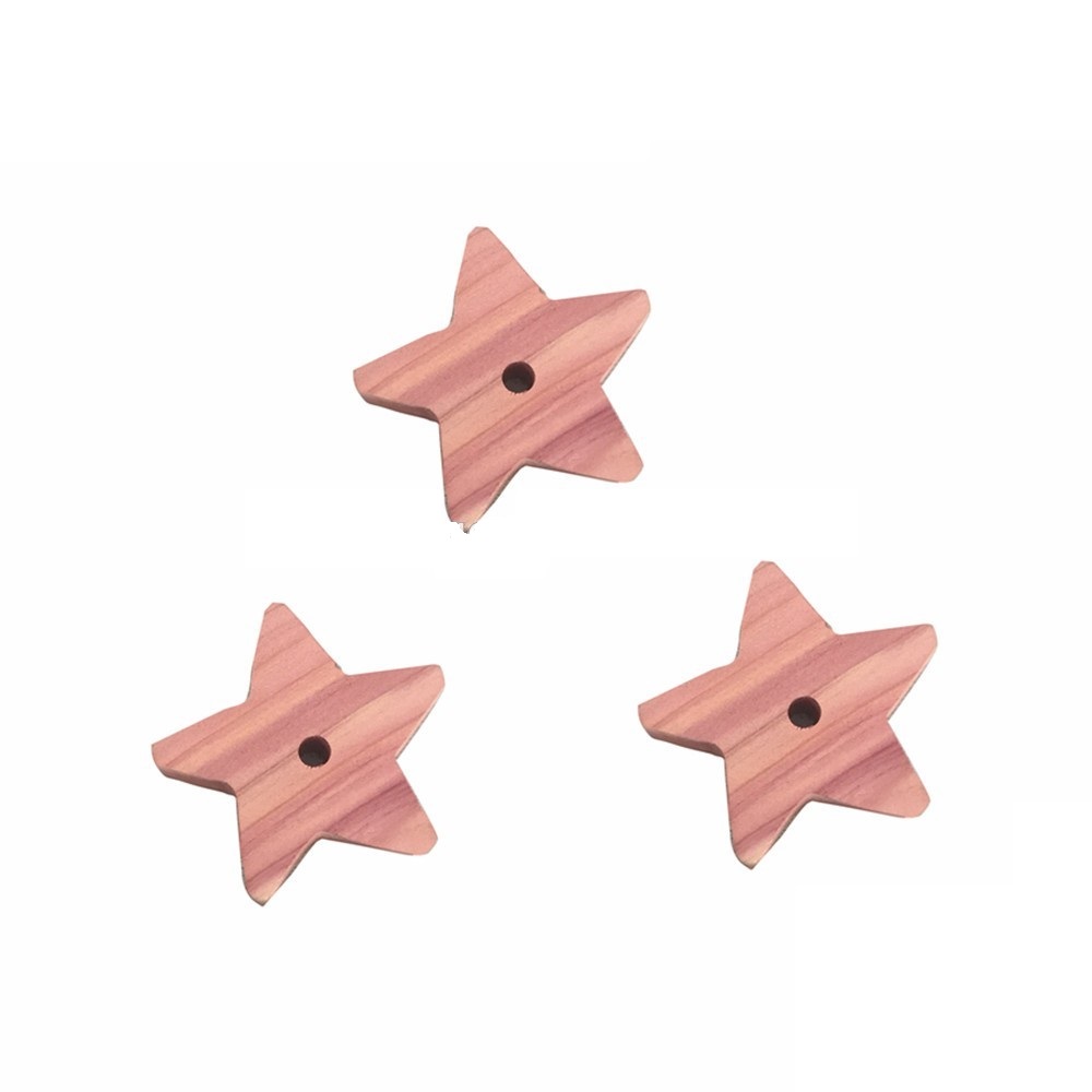 Свежая Ароматизированная кедровая звезда LMC104 с отверстием