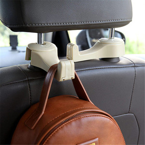 Crochet d'<span class=keywords><strong>appui</strong></span>-tête de voiture avec support de téléphone, support de dossier de siège pour sac à main, sac à main, Clips multifonctions portables - Product Image 6
