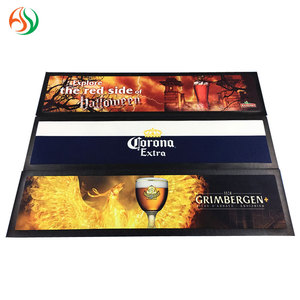 Tapis de bar en caoutchouc nitrile personnalisé, impression couleur intégrale, imperméable, tapis de comptoir de bar, vente folle - Product Image 6