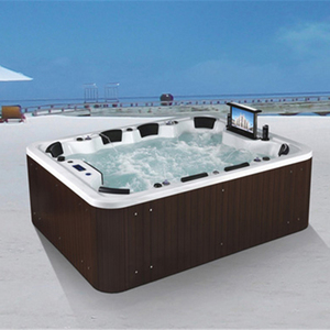 Piscina de Hidromasaje Grande para Exteriores para 8 a 10 Personas, <span class=keywords><strong>Spa</strong></span> de Natación - Product Image 4