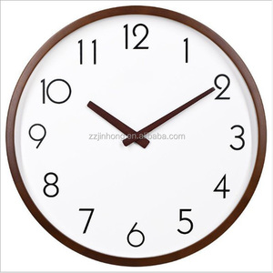 <span class=keywords><strong>Horloge</strong></span> murale <span class=keywords><strong>en</strong></span> <span class=keywords><strong>bois</strong></span> rond de 12 pouces, style tendance, quartz - Product Image 2