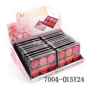 Nuevo Producto, 6 Colores, <span class=keywords><strong>Miss</strong></span> <span class=keywords><strong>Rose</strong></span>, Maquillaje de Belleza, Rubor en Crema, Resistente al Agua, Natural, de Larga Duración, Paleta de Rubores - Product Image 3