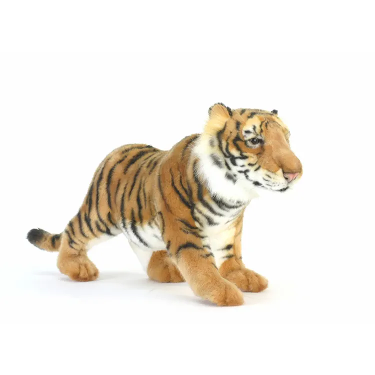 Barang Kreatif Hadiah Anak Boneka Hewan Harimau Lembut Mainan Mewah