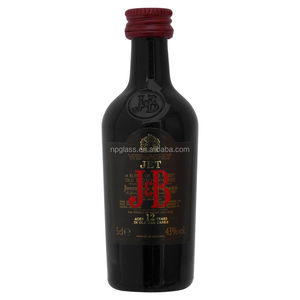 Bouteille de <span class=keywords><strong>whisky</strong></span> <span class=keywords><strong>J</strong></span>&<span class=keywords><strong>B</strong></span> en verre noir avec horloge - Product Image 2