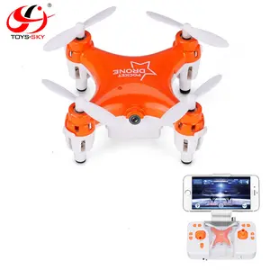 Mini drone quadricóptero, drone de brinquedo para crianças, câmera micro drone