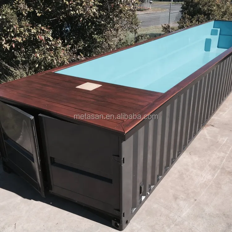 Modern Design Diy Residentiële Verzending Container Zwembad