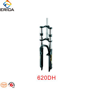 Horquilla de suspensión de resorte para <span class=keywords><strong>bicicleta</strong></span> de montaña, calificada y barata, 26 <span class=keywords><strong>pulgadas</strong></span>, ZOOM 620DH, 60mm - Product Image 1