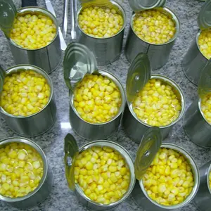 Canned Corn Mikado Brand Chinese Sweet Corn In Can Sweet Corn Harvester Vacuum Pack 2650ml