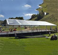 Китайский производитель, ПВХ прозрачный тент для свадебных мероприятий, настенный стальной каркас диаметром 6 м - Product Image 6