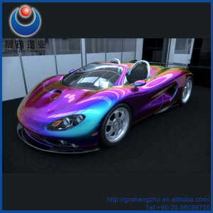 Flip flop ShengZhu pigmento, cambio de color camaleón pigmento para pintura de automóviles - Product Image 1