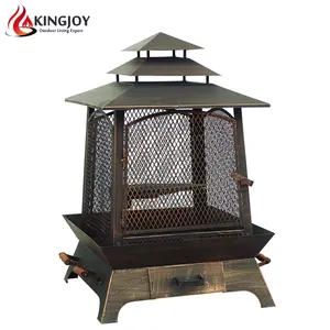 Fire Pits Fire Pit/fire Basket/square Large Fireplace Camping Stainless Steel Enjoy Your Garden Life with Family All-season