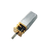 Motor DC 3V 80RPM 13mm Persegi dengan Magnet Sikat Permanen untuk Sepeda Listrik, Timbangan Elektronik, dan Robot