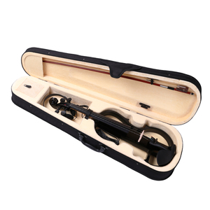 Violon électrique silencieux en bois massif pour étudiant, <span class=keywords><strong>prix</strong></span> <span class=keywords><strong>de</strong></span> gros OEM, 4/4 - Product Image 3