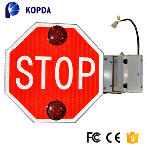 DV24V DC12V 전자 아랍어 영어 버스 정류장 표지판 <span class=keywords><strong>IPX5</strong></span> 보호 전기 수동 제어 KOPDA KD-450C - Product Image 3