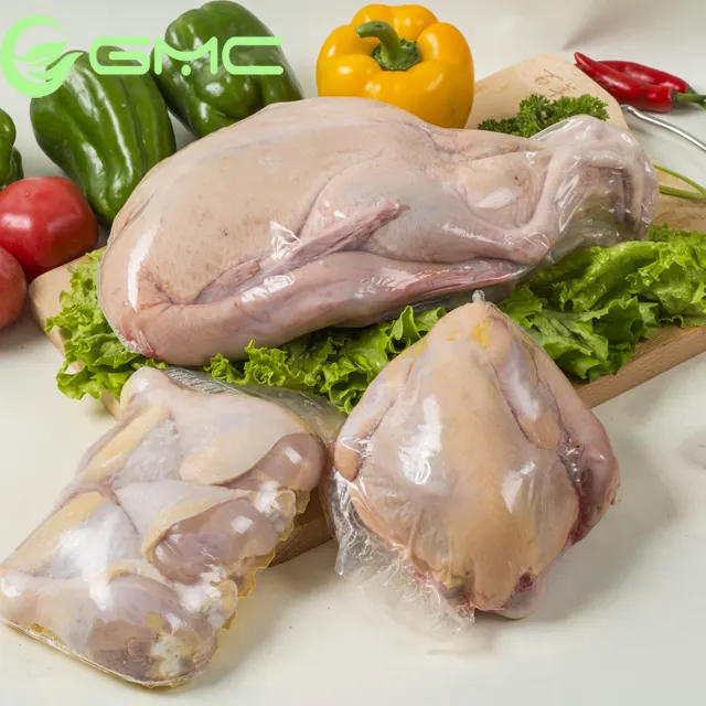 Термоусадочный пластиковый Вакуумный пакет EVA/PE для упаковки мяса домашней птицы, нейлоновый пакет для упаковки цыплят @