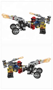 6 in 1 DIY puzzle military Motor kids toy block jie star - Product Image 3