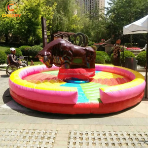 Inflables interactivos juego <span class=keywords><strong>de</strong></span> deporte desafío toro mecánico máquina inflable Toro <span class=keywords><strong>de</strong></span> rodeo - Product Image 2