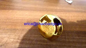 Rolha de garrafa cognac, dourado com rolha