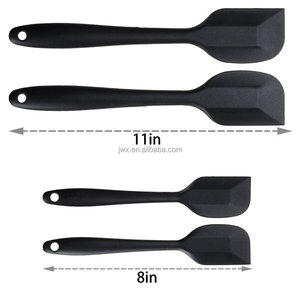 Ensemble de spatules en silicone résistantes à la chaleur, outils de pâtisserie et de cuisson pour barbecue, spatule grattoir - Product Image 2