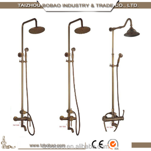Nouveau Design Économiser de L'espace Mur Monté Archaise De Bain Douche Robinet Ensemble - Product Image 4